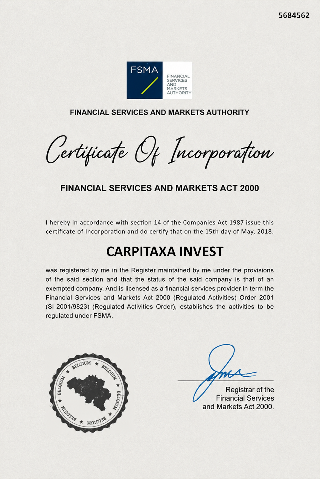 CARPITAXA INVEST